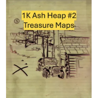 1k Ash Heap #2 Treasure Maps