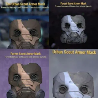 Legacy Forest & Tan Mask