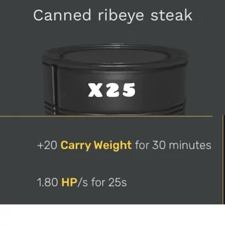 Canned Ribeye Steak