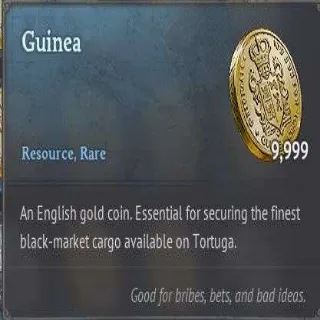 [Windrose] Stack Of 9999 Guinea