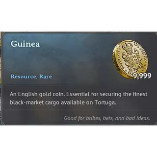 [Windrose] Stack Of 9999 Guinea