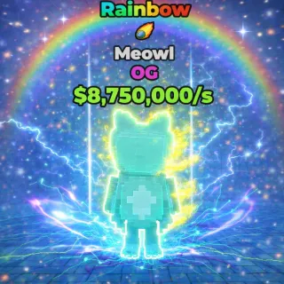 5X RAINBOW OG MEOWL 8.75M/s $1.5! - BREAK A LUCKY BLOCK!