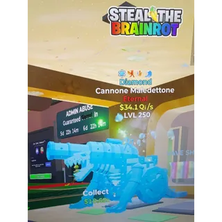 Diamond Cannone Maledettone 4 traits lvl 250 34Qi