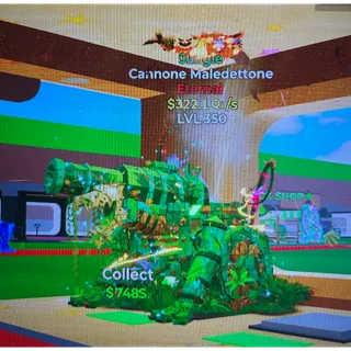 Cannone Maledettone 5 traits lvl 350