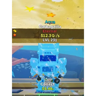 Aqua Garbagzilla fortnite steal the brainrot