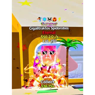 Summer gigalitraktos spiderobos 5 traits lvl 250 50Qi