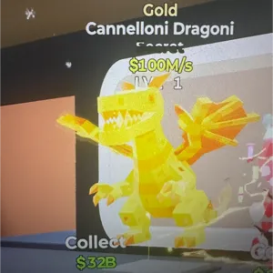 Gold Cannelloni Dragoni