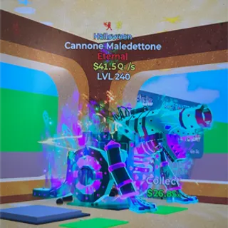 Halloween cannone