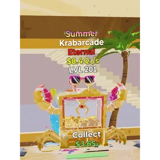 Steal the brainrot fortnite Summer Krabarcade 8.4Qi