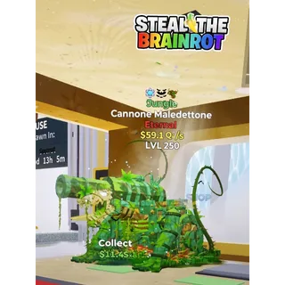 Nungle cannone maledettone 3 traits lvl 250