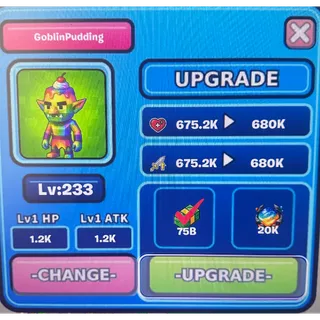 Goblinpudding lvl 233