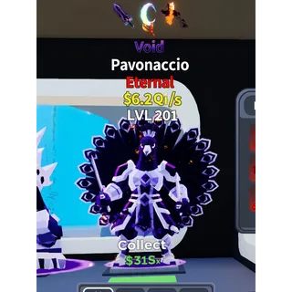 Void Pavonaccio 1 trait lvl 200