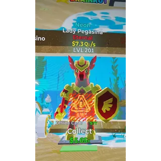 Neaon lady pegasina lvl 200