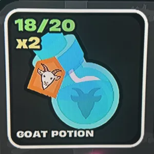 18 goat potions