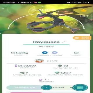 Shiny Rayquaza