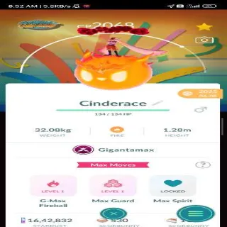 Gigantmax Cinderace BG