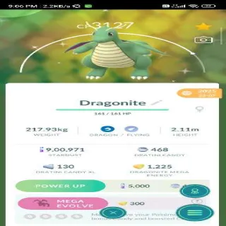 Shiny Dragonite
