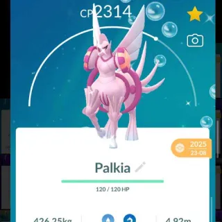 Shiny Origin Forme Palkia