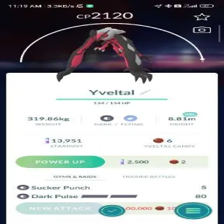 XXL Yveltal – Only $5 Pokemon Go