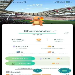 Charmander with Background