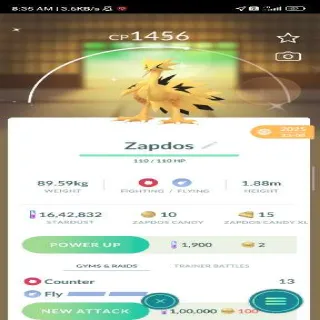 Shiny Galarian Zapdos