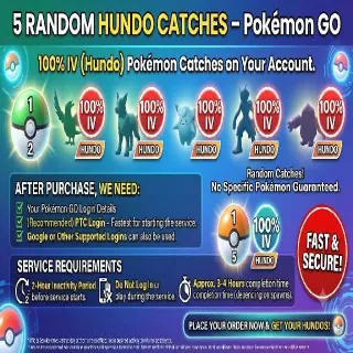 Pokemon Go Hundo 100iv Catchs