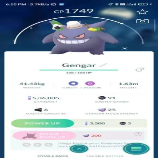 Shiny Gengar 🎃 Halloween