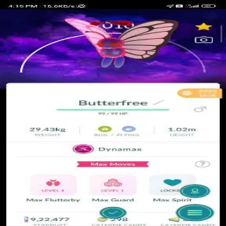 Dynamax Butterfree (Special Background)