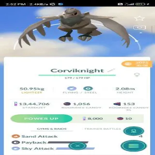 Shiny Corviknight Pokemon