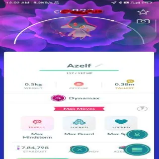 Azelf Dynamax