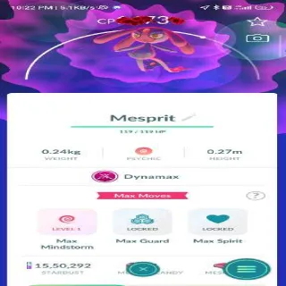 Mesprit Dynamax