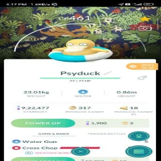 Costume Psyduck (Special Background)