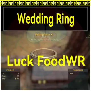 [PC] Wedding Ring Luck/FoodWR