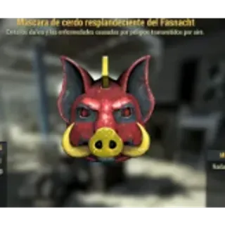 [PC] Glowing Pig Mask