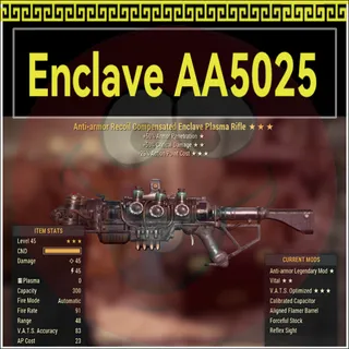 [PC]50 LVL Enclave Plasma AA5025 (Aligned Automatic Barrel)