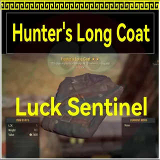 [PC]Hunter's Long Coat Luck/Sentinel