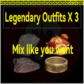 [Mix like you want] Legendary Outfits x 3