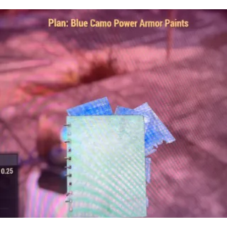[PC] Plan: Blue Camo Power Armor Paints