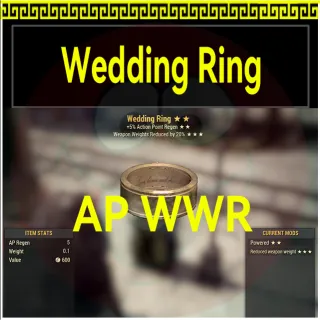 Apparel | Wedding Ring AP/WWR 