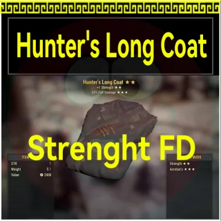 [PC] Hunter's Long Coat Str/-50% Fall Damage