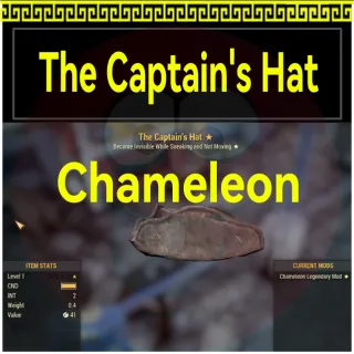 Chameleon The Captain's Hat