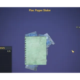 [PC] Plan: Pepper Shaker
