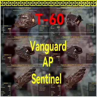 [PC] T-60 power armor Vanguard/ap/sentinel