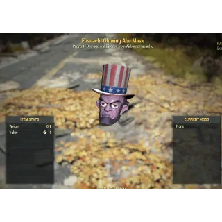 Fasnacht Glowing Abe Mask