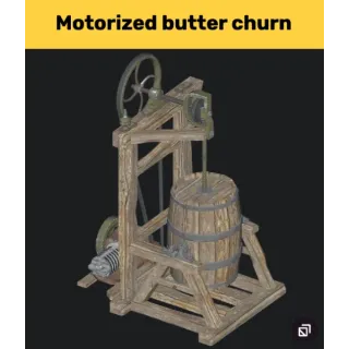 [PC] Plan: Motorized butter churn
