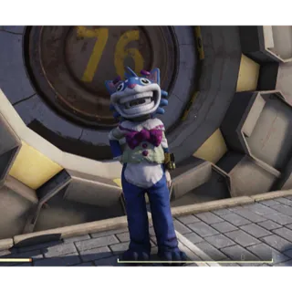 [PC] Clean Mr. Fuzzy mascot suit + mask