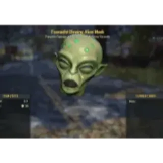 [PC] Glowing Alien Mask