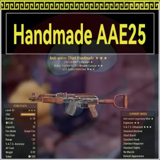 Handmade AAE25