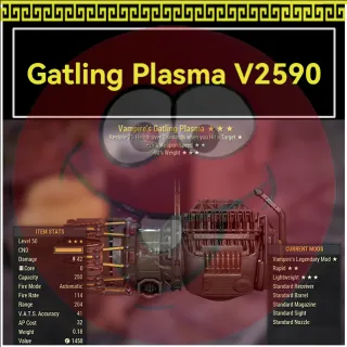 Weapon | Gatling Plasma V2590