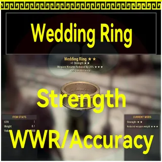 [PC] Wedding Ring Str/WWR/Accuracy